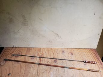 Two Vintage Rifle Cleaning Rods Including Marble Gladstone