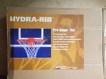 New Open Box Hydra Rib Pro Image Rim Basketball Hoop With Net