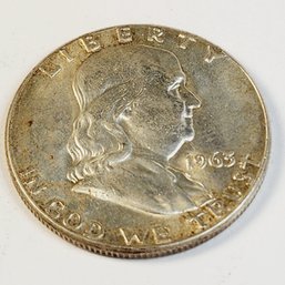 1963 Silver Franklin Half Dollar