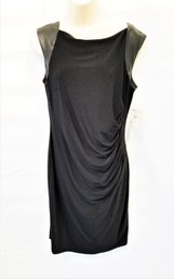 NEW Women's Anne Klein Black Sheath Dress Size 10