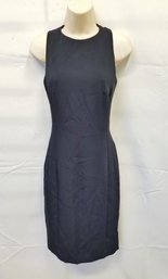 Women's STYLE PARIS Lined Sheath Navy Dress Size - EU 36/US 5 Made In France