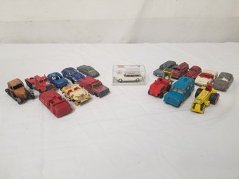 Vintage Diecast Lesney, Midget & Matchbox Toy Cars