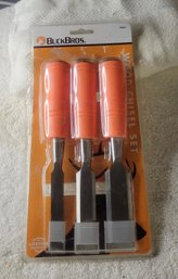 Buck Brothers Chisel Set.  New, Or Almost New.   In Package. - - - - - - - - - - - - - -Loc: Red Bin