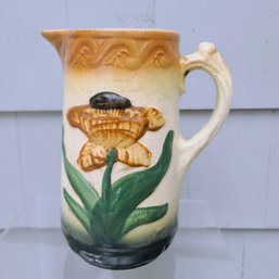 Vintage 1900s Arts And Crafts American Pitcher