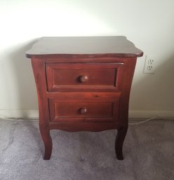 Small Two Drawer Night Stand