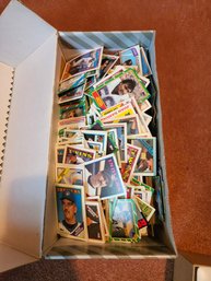 'Take A Chance' - Shoe Box Full Of Baseball And Football Collector Cards