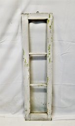 Vintage Three Pane Window Frame Sash