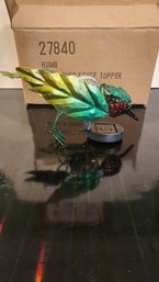 Brand New Solar Hummingbird Fence Topper