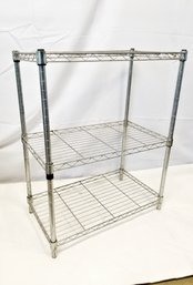 Three Tier Steel Utility Shelf By Easy Home