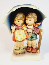 M.I. Hummel  Goebel  STORY WEATHER Hum #71 TMK 6  Umbrella Boy & Girl (over $180 Online)