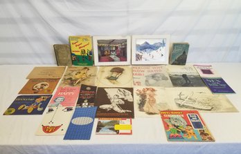 Vtg Emphemera: Advertisements, Brochures, Pinocchio 45rpm Records, Fred & Barney Book & Record, Books & Mor