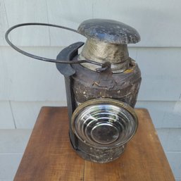 Antique Railroad Switch Signal  Lantern/ Lamp