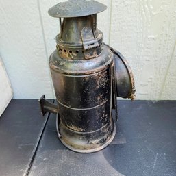 Vintage Adlake Railroad Lantern From Chicago  Rare Non Sweating Lamp