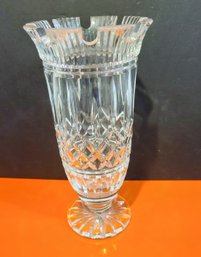 Vintage Waterford Lismore Footed Vase From The Romance Of Ireland Collection