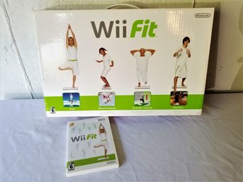 Nintendo Wii Fit Balance Board And Wii Fit DVD