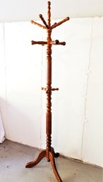 Marriott Freestanding 11 Peg Wood Coat Rack