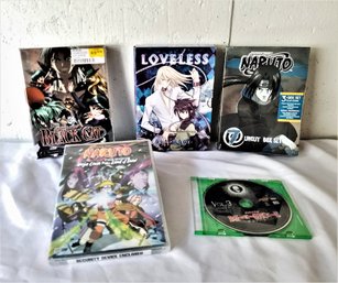 Selection Of Four DVD Loveless And Shonen Jump Complete Box Sets