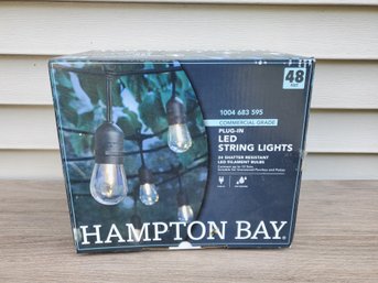 Hampton Bay Commercial Grade Plug In LED String Lights