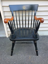 Vintage Nichols & Stone Univesity Of Massachusetts Wood Armchair