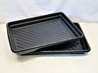 NEW Pair Of Ultratech 1032 Utility/Spill Trays #1034