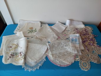 Vintage Linens And Dollies