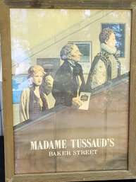 Framed Vintage Print Ad For Madame Tussauds Baker Street