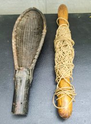 A Must Have Antique Kite Winder And Antique Ball Thrower