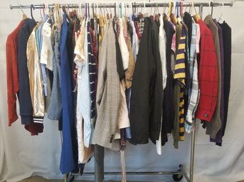 Pot Luck Full Rack Of Men's Women's & Kid's Clothing: Shirts, Dresses, Pants & More!