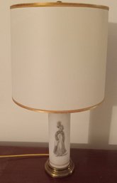 Satin Glass Lamp
