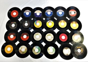 Vintage 1960' 70s Motown And Dance 45 RPM Records 4 Seasons, Diana Ross,  A. Franklin (lot 2)