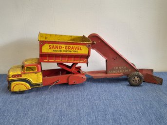 Vintage Sand Loader Toy Truck