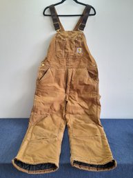 Carhart Overalls 38x30