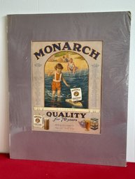 Monarch Quality Coffee Poster