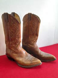 Justin Cowboy Boots Size 9.5EE