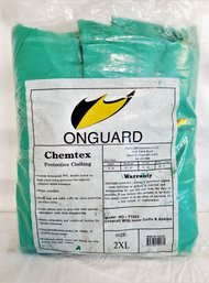 Chemtex Protective Coveralls With Inner Cuffs/ankles By ONGUARD Size 2XL