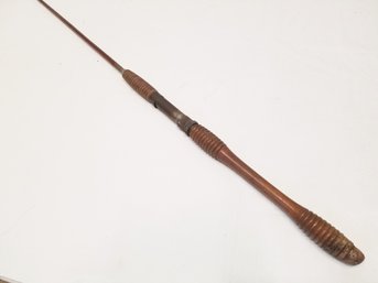 Vintage Bamboo Fishing Rod  5ft 2in