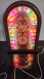 New Never Used Colorful Tunnel Light With Clock