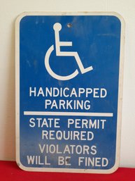 Handicap Parking Sign