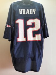 NFL Team Apparel Size XL Brady #12 Jersey