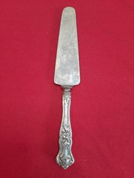 Sterling Cake Knife With Weighted Handle