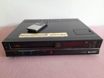 Sharp VHS Tape Player