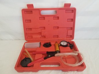 Vacuum Pump Brake Bleeder Kit With Case