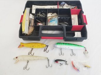 Small Tackle Box With Assorted Tackle