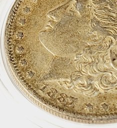 1887-O Morgan Silver Dollar (136 Years Old)