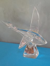 Glass Bird Sculpture