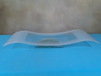 Stratus Tiered Glass Rectangular Dish