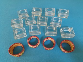 Mixed Napkin Rings Lot