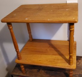 Small Wooden Side Table 20' X 18' X 13'