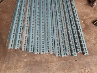 Steel Angle Iron Shelf Uprights 12'