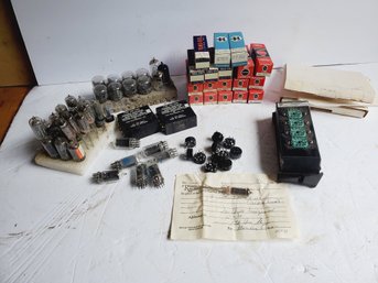 Large Lot Of Electronic & Radio Tubes - Many New